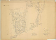 Laval-sur-Tourbe (51317). Section A échelle 1/2500, plan mis à jour pour 1934, plan non régulier (papier)