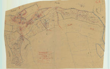 Bouvancourt (51077). Section C2 échelle 1/1250, plan mis à jour pour 1933, plan non régulier (papier).