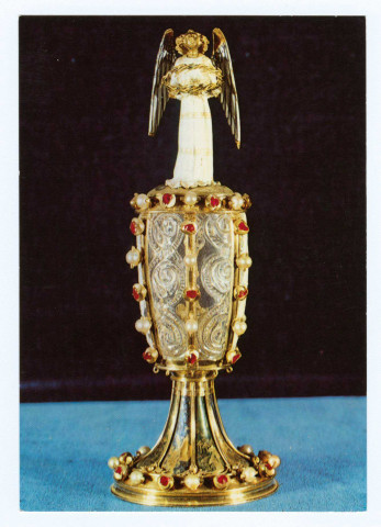 REIMS. Musée du Tau. Reliquaire de la Sainte-Epine. Cristal de roche, or émaillé, perles, rubis (vers 1460) 51.280.043.
MaincyÉditions Gaud-Moisenay.Sans date