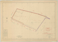 Matougues (51357). Section Y échelle 1/2000, plan remembré pour 1953 (ancienne section B), plan régulier (papier)