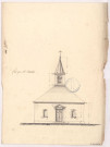 Eglise de Verzenay, 1786.