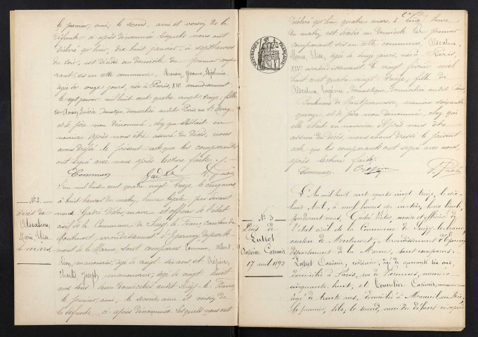 Suizy-le-Franc. Décès 1893-1929