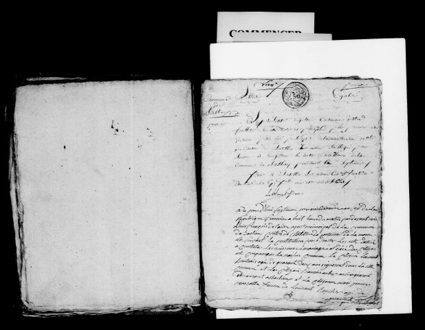 Baslieux-sous-Châtillon. Naissances an VII-an XI