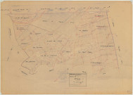 Bergères-lès-Vertus (51049). Section E1 échelle 1/2500, plan révisé pour 1937, plan non régulier (papier)
