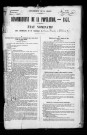 Ablois. Dénombrement de la population 1851