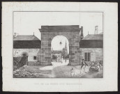 Vue de la porte des mariniers à Châlons-sur-Marne