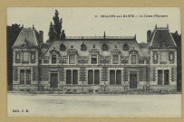 CHÂLONS-EN-CHAMPAGNE. 11- La Caisse d'Epargne.
Château-ThierryJ. Bourgogne.Sans date