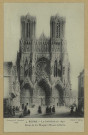 REIMS. 4. La Cathédrale en 1846. Dessin de J.J. Maquart, Musée de Reims / Cliché E. Belval, 1909.
(51 - Reimsphototypie J. Bienaimé).Sans date
Société des Amis du Vieux Reims