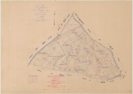 Bussy-le-Repos (51098). Section E1 échelle 1/2500, plan mis à jour pour 1958, plan non régulier (papier)