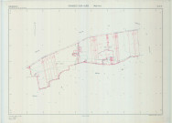Granges-sur-Aube (51279). Section ZK échelle 1/2000, plan remembré pour 01/01/1995, plan régulier de qualité P5 (calque)