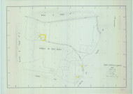 Saint-Martin-d'Ablois (51002). Section AD échelle 1/1000, plan remanié pour 01/01/1987, plan régulier de qualité P4 (calque)