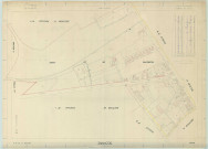 Sézanne (51535). Section H3 échelle 1/1000, plan renouvelé pour 01/01/1954, régulier avant 20/03/1980 (papier)