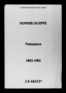 Somme-Suippe. Naissances 1892-1901