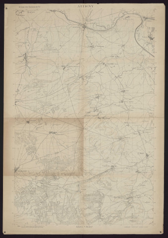 Sainte-Menehould.
Service géographique de l'Armée (Imp. G. C. T. A. IV).1918