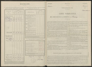 Tramery. Dénombrement de la population 1946