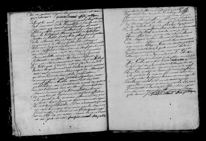 Villeneuve-lès-Rouffy. Publications de mariage, mariages 1793-1812