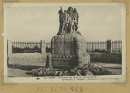 REIMS. 115. Monument aux héros de l'Armée Noire / statuaire : P. Moreau-Vauthier ; architecte : A. Bluysen.
Strasbourg-Schiltigheim[s.n.] ([S.l.]Cie des Arts Photomécaniques).1924