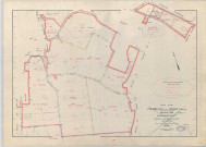 Châtillon-sur-Morin (51137). Section ZB échelle 1/2000, plan remembré pour 01/01/1966, régulier avant 20/03/1980 (papier armé)