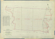 Vert-Toulon (51611). Section ZO échelle 1/2000, plan remembré pour 1954, plan régulier (papier armé)