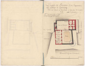Projet de prisons et de logement d'un géolier à Epernay, 1779.
