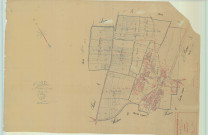 Villers-aux-Noeuds (51631). Section A3 échelle 1/1250, plan mis à jour pour 1934, plan non régulier (papier).