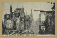 REIMS. 16. Abside de la Cathédrale. Apside of the Cathedral.
StasbourgCAP - Cie Alsacienne.Sans date