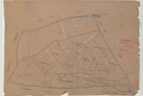 Dommartin-Varimont (51214). Section B échelle 1/2500, plan révisé pour 1934, plan non régulier (calque)
