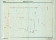Somme-Suippe (51546). Section ZX échelle 1/2000, plan remembré pour 1993 (extension sur Saint-Rémy-sur-Bussy ZI), plan régulier (calque)