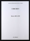 Chichey. Décès 1893-1929