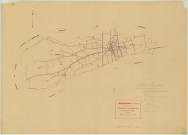 Vaudesincourt (51600). Section A2 1 échelle 1/10000, plan pour 1936, (papier).
