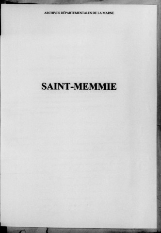 Saint-Memmie. Naissances 1882