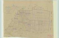 Baconnes (51031). Section C1 échelle 1/2500, plan mis à jour pour 1939, plan non régulier (papier).