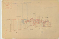 Cheniers (51146). Section D2 échelle 1/1250, plan mis à jour pour 1933 (ancienne section D1), plan non régulier (papier)