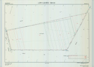 Livry-Louvercy (51326). Section YT échelle 1/2000, plan remembré pour 2004 (remembrement intercommunal de la Plaine Champenoise), plan régulier (calque)