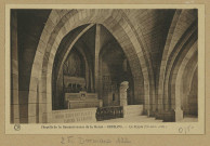 DORMANS. Chapelle de la Reconnaissance de la Marne-Dormans-La crypte (Closson, architecte).
ReimsÉdition Artistiques OrCh. Brunel.Sans date