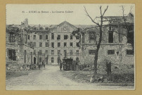 REIMS. 35. Reims en ruines - La Caserne Colbert / B. F.
(75 - ParisCatala frères).Sans date