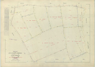 Rivières-Henruel (Les) (51463). Section ZL échelle 1/2000, plan remembré pour 1966 (extension sur Saint-Chéron section ZB), plan régulier (papier armé)