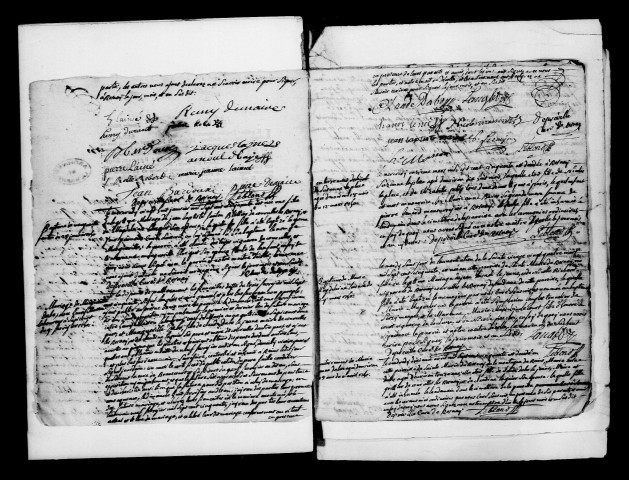 Rosnay. Baptêmes, mariages, sépultures 1750-1792