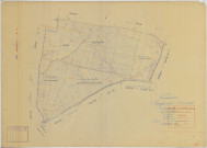 Angluzelles-et-Courcelles (51010). Section B2 échelle 1/2000, plan mis à jour pour 01/01/1938, non régulier (papier)
