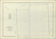 Moncetz-Longevas (51372). Section ZD échelle 1/2000, plan remembré pour 1965, plan régulier (papier armé)