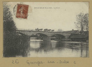 GRANGES-SUR-AUBE. Le Pont.