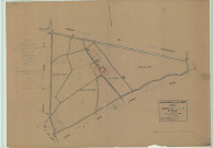 Essarts-lès-Sézanne (Les) (51235). Section A3 échelle 1/2500, plan mis à jour pour 01/01/1933, non régulier (calque)
