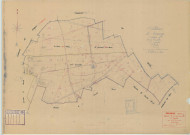 Prunay (51449). Section A2 échelle 1/5000, plan mis à jour pour 1940, plan non régulier (papier).