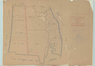 Saint-Martin-l'Heureux (51503). Section B1 échelle 1/1250, plan mis à jour pour 1933, plan non régulier (papier).