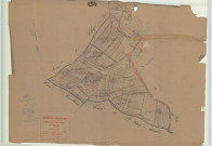Moncetz-l'Abbaye (51373). Section C1 échelle 1/2500, plan mis à jour pour 1933, plan non régulier (calque)