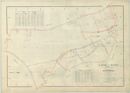Luxémont-et-Villotte (51334). Section ZC échelle 1/2000, plan remembré pour 1963, plan régulier (papier armé)