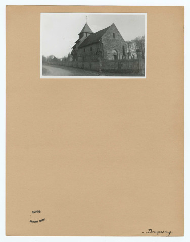 Cartes postales et photographies. Communes de Dommartin-Lettrée à Euvy.