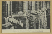 REIMS. 54. La Cathédrale - Côté Sud - Perspective des Gargouilles.
ReimsF. Rothier, phot-édit. (51 - Reimsphototypie J. Bienaimé).Sans date