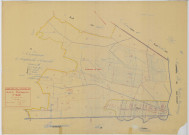 Angluzelles-et-Courcelles (51010). Section D5 échelle 1/2000, plan mis à jour pour 01/01/1938, non régulier (papier)