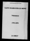 Saint-Mard-sur-le-Mont. Naissances 1793-1870